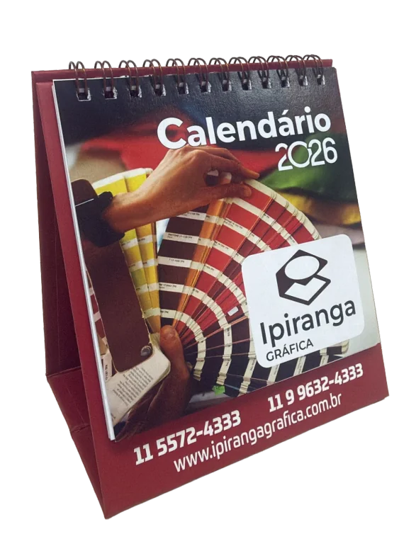 Impressão de Calendários Personalizados Promocionais