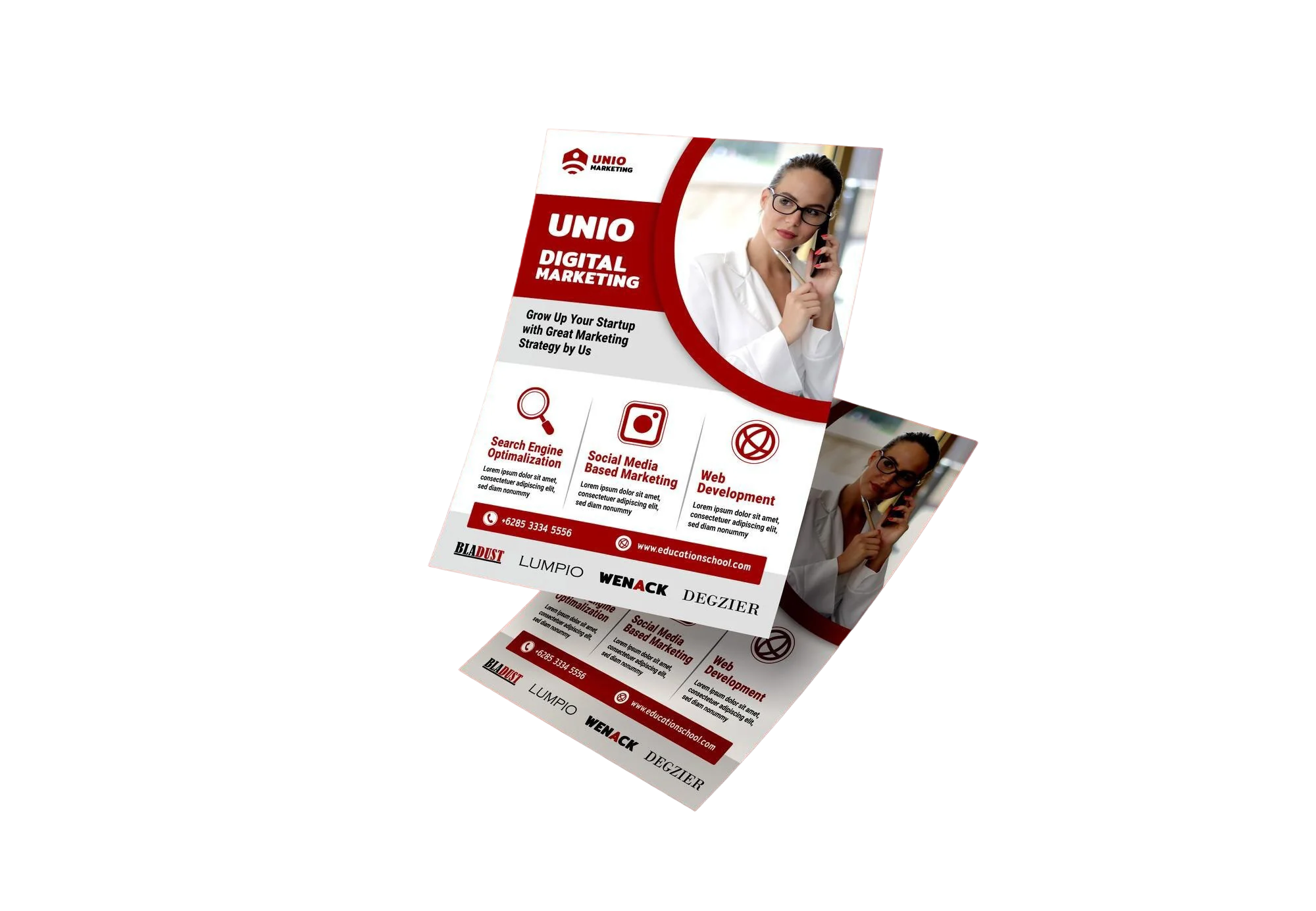 Impressão de Flyers Promocionais de Alta Resolução